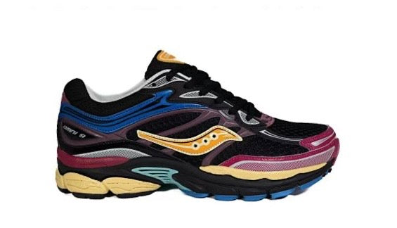 Saucony Omni 9 - Noir / Jaune / Rose