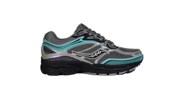 Saucony Omni 9 - Gris foncée et Bleu ciel