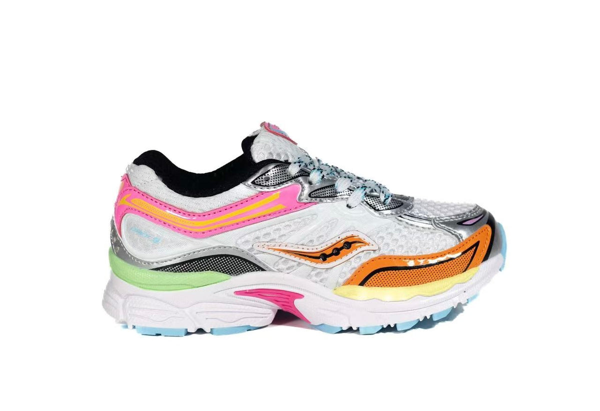 Omni 9 enfant - Blanc / Orange / Rose