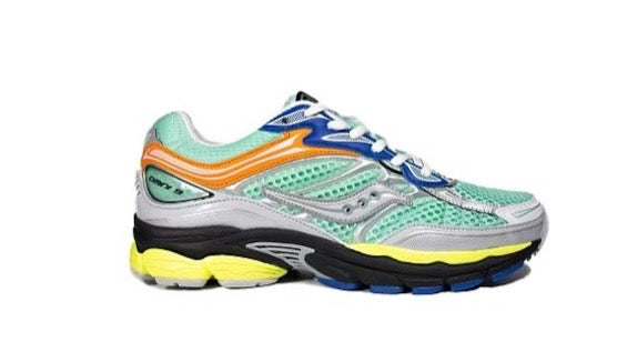 Saucony Omni 9 - Vert clair / Orange / Jaune