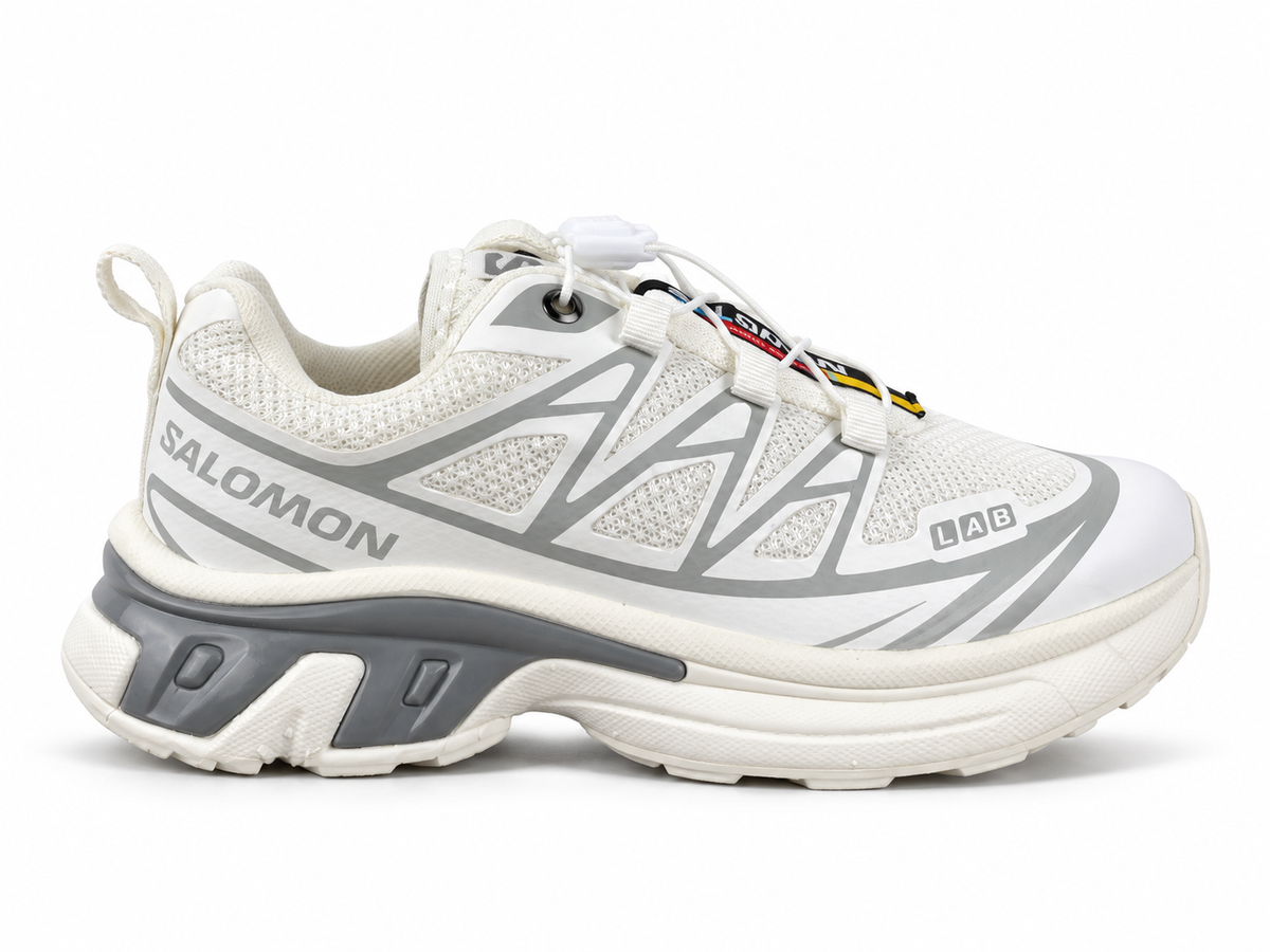 Salomon enfant - Blanc / Gris